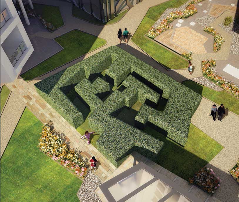 maze garden in Ekta Tripolis